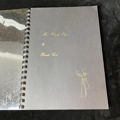 For Friends Only By David Costi Magic Book Mentalisim Conjuring 1987 1st Ed.