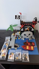 Lego Pirates: 6279 Skull Island (1995) 100% Complete W/Instructions