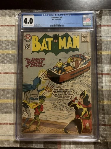 BATMAN #140 1961 JOKER & BATWOMAN 4.0 CGC Comic Rare Graded