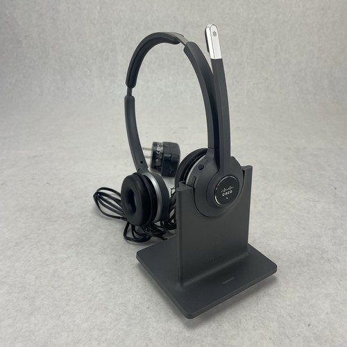 Cisco 562 CP-HS-WL-562-S-US V09 Wireless Dual Headset w/Standard Base Station