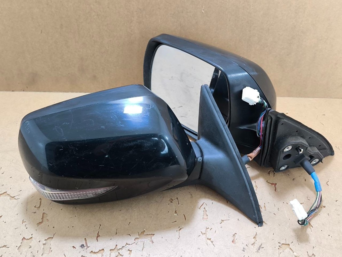 JDM 2009-14 Subaru Legacy Outback BR9 BM9 BLACK Side Mirror Auto