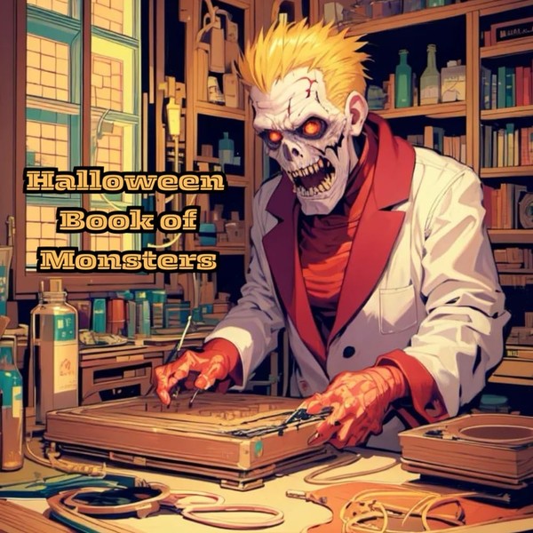 Halloween Buch Der Monster, Gruselige Geschichten, Kinderbuch, Taschenbuch-image