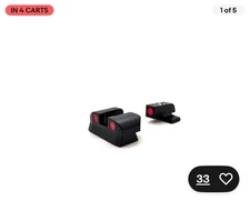 VI Sig Sauer Red Night Sights P225 P320 P365 P226 P228 P239 P220 P229 P240 P245