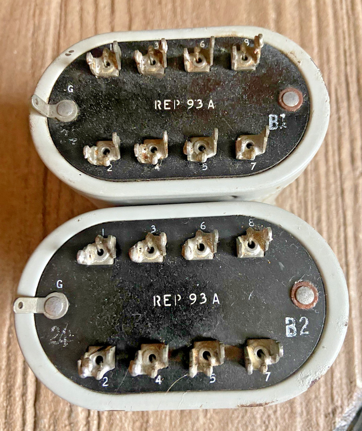 Matched pair of Western Electric REP 93A coils similar REP 111C