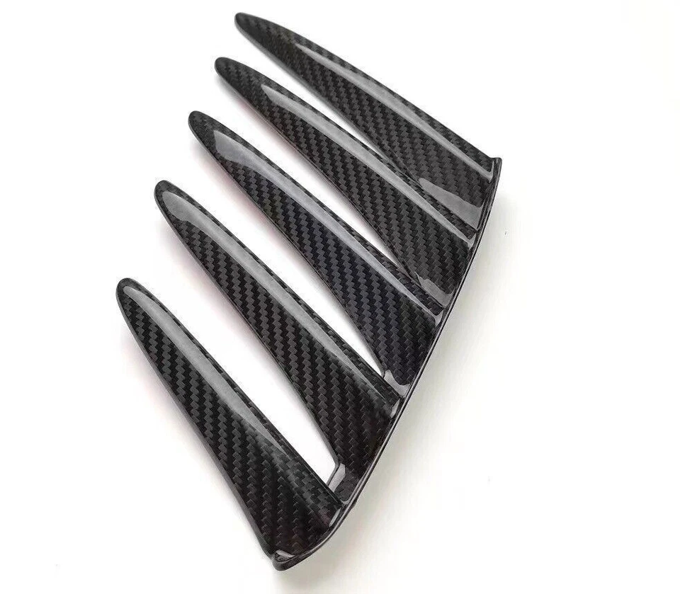 Moldura de parachoques lateral trasero de fibra de carbono para Lexus RC200t RC300 350 Foto 4 de 4