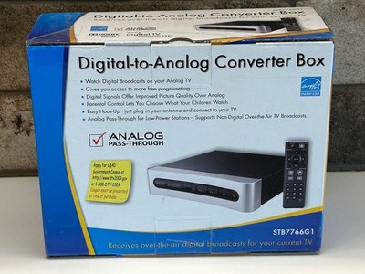 AVC Multimedia Digital to Analog RCA Converter Box New & Sealed