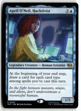 April O'Neil, Hacktivist 0029 TMT R NM Magic: The Gathering