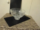 WATERFORD Crystal Heirloom Collection Footed Bowl Hearts 8X5" VALENTINE  ROSES