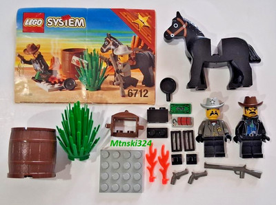 Lego 6712 Western Cowboys Sheriff's Showdown - 195 Pieces - Complete w/ Instr