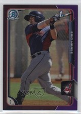 2015 Bowman Chrome Prospects Purple Refractor 188/250 Eric Haase #BCP140 0u2j