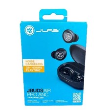 JLab Audio - JBuds Air Sport True Wireless In-Ear Headphones - Black.open box