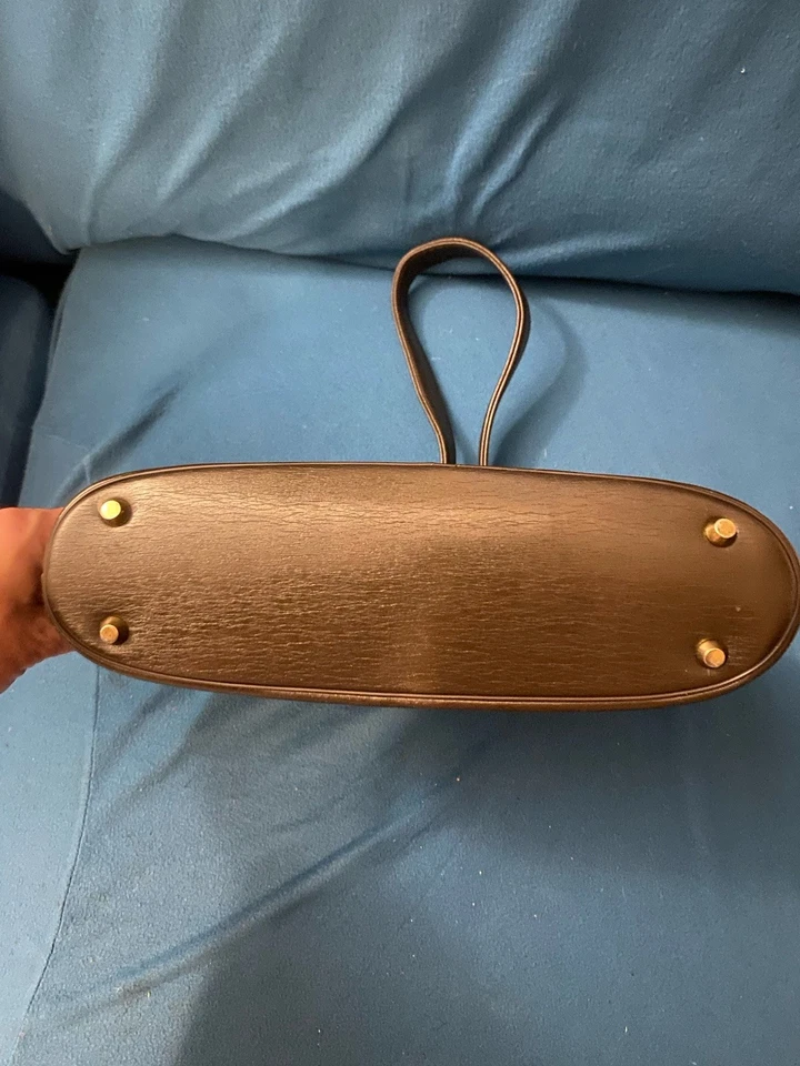 Vintage Koret Genuine Calf-leather Brown Purse With Feet - Image 3 of 4