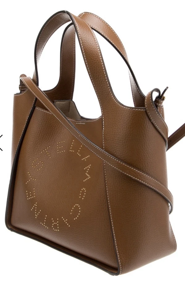 Stella McCartney Vegan Leather Shoulder Bag Cinnamon Brown - Image 2 of 4