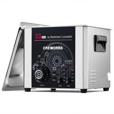 CREWORKS 33kHz 15L Ultraschallreiniger mit Timer & Heizung Schallreiniger