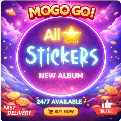 (Partners & 1-6 Avaiable) For monopoly Go/ MOGO Stickers Go SUPER FAST DELIVERY