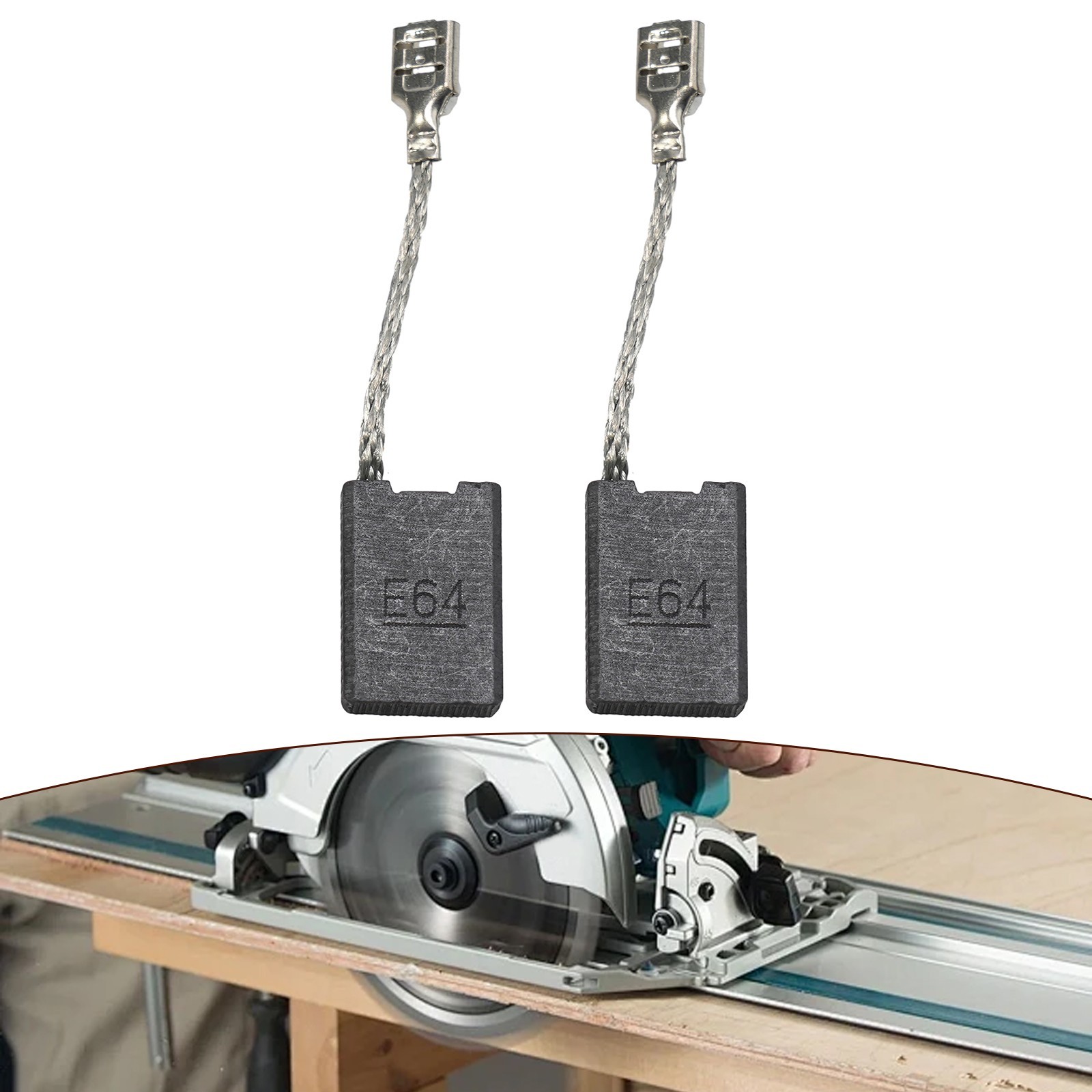 Essential Carbon Brush for Cutting Machine GCO2000 TCO2000 GWS20180 2pcs