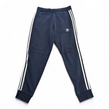 Adidas Women's Navy 3-Stripes Track Joggers Size M