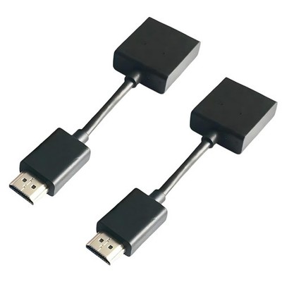 Yupaluz 2 Stück HDMI Verlängerungskabel 0,1m, Stecker auf Buchse Verlängerung mit 4K... 