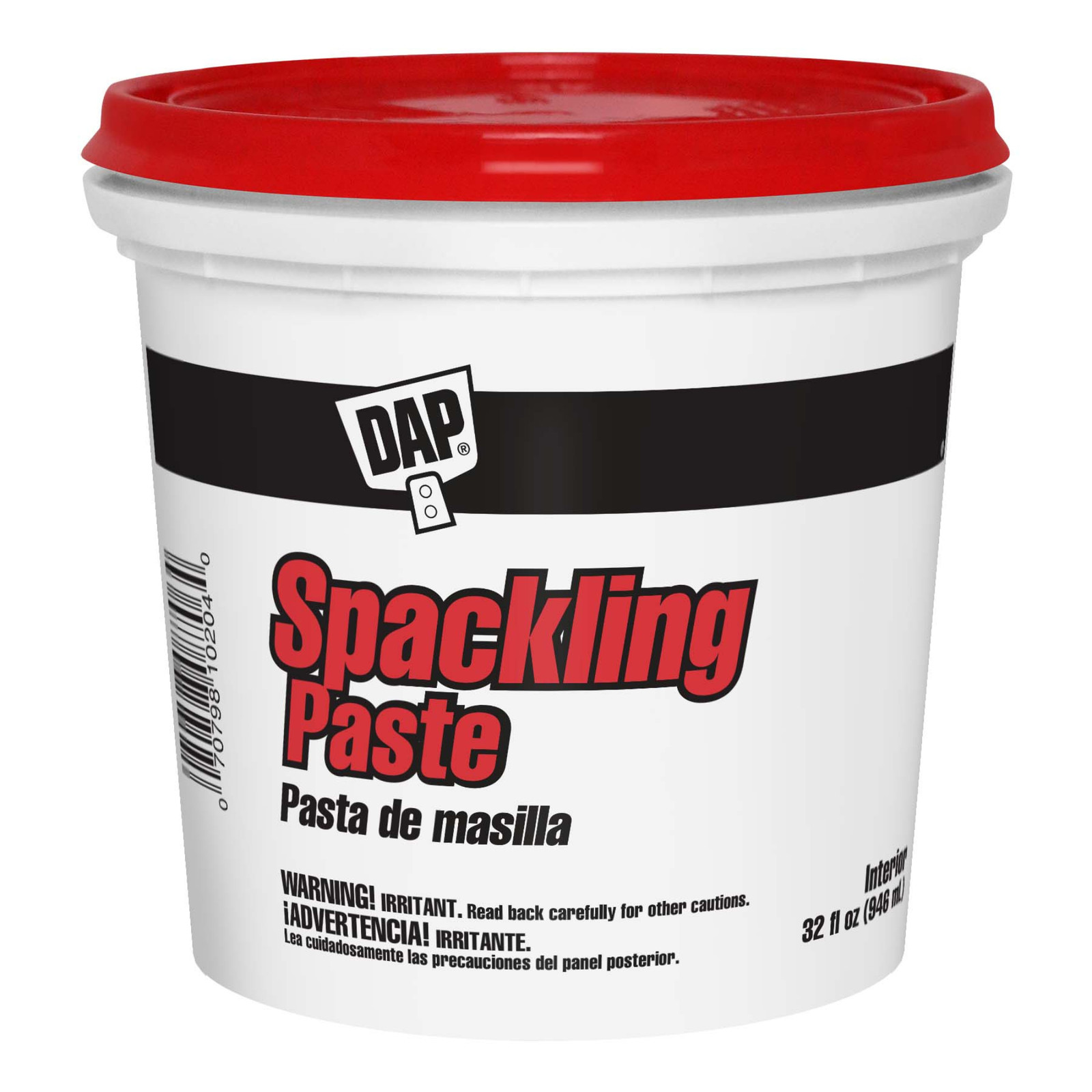 DAP Spackling Paste: 8.0 fl. oz. (White)