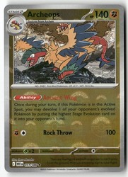 Archeops (Poke Ball Pattern) 051/086 White Flare