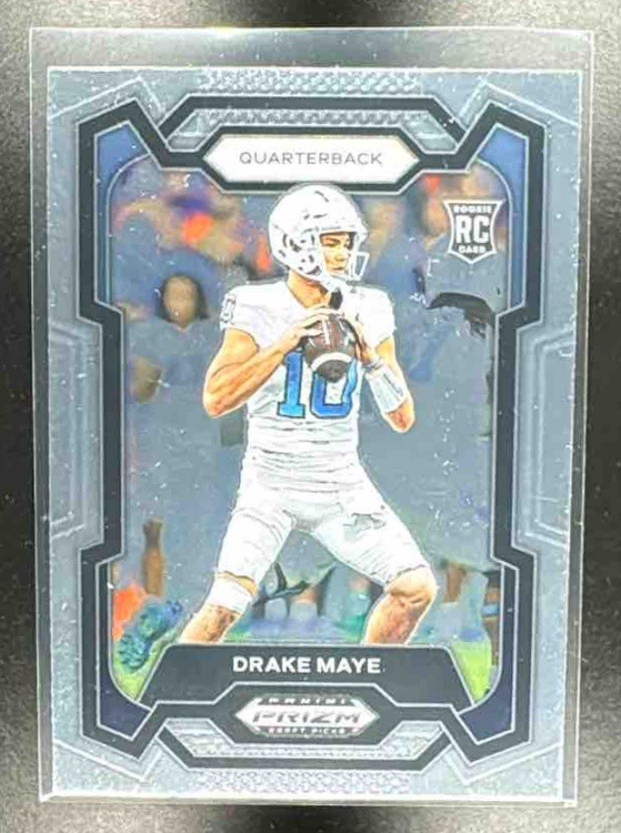 2024 Panini Prizm Collegiate Draft Picks Drake Maye #103 RC Tar Heels