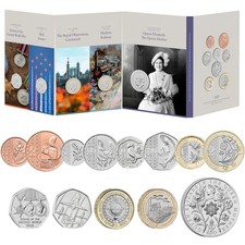 SEALED UK 2025 Royal Mint 13 coin Brilliant Uncirculated Annual Coin Set 