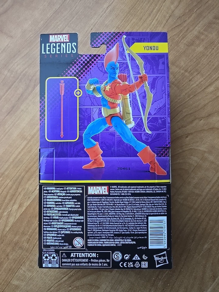 MARVEL LEGENDS SERIE 6" GUARDIANES DE LA GALAXIA YONDU 2023 ¡NUEVAS NAVES RÁPIDAS! Foto 2 de 2