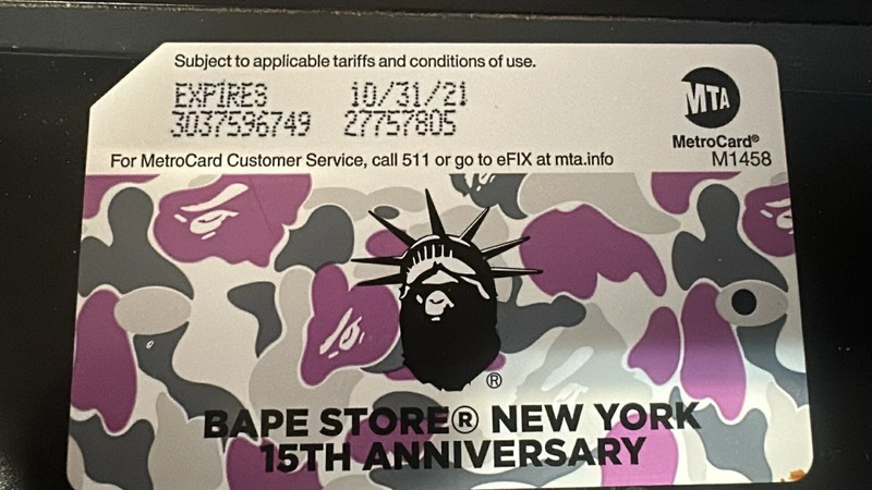 2000 NYC Babe Store Metrocard New