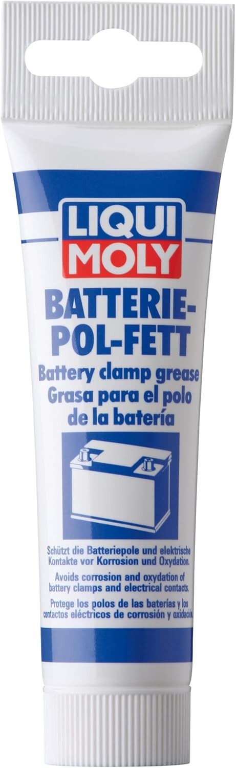 LIQUI MOLY Battery Clamp Grease | 50 g | Calcium fat | Lubricating fat | SKU: 3