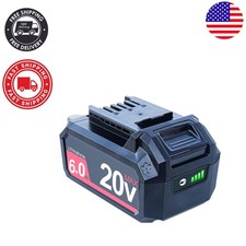 Upgraded 6000mAh SKIL 20V Replacement Battery with Safety Microchip and LED I...