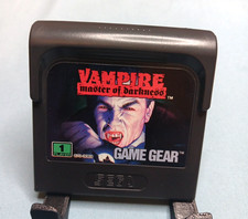 Sega Game Gear Rare Vampire: Master of Darkness 1993, Authentic 