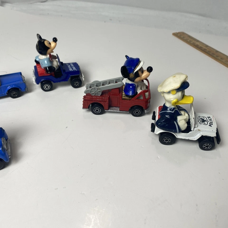 1979 Matchbox Lesney Walt Disney 7 Car Lot - Goofy, Minnie, Mickey, And Donald - Image 4 of 4