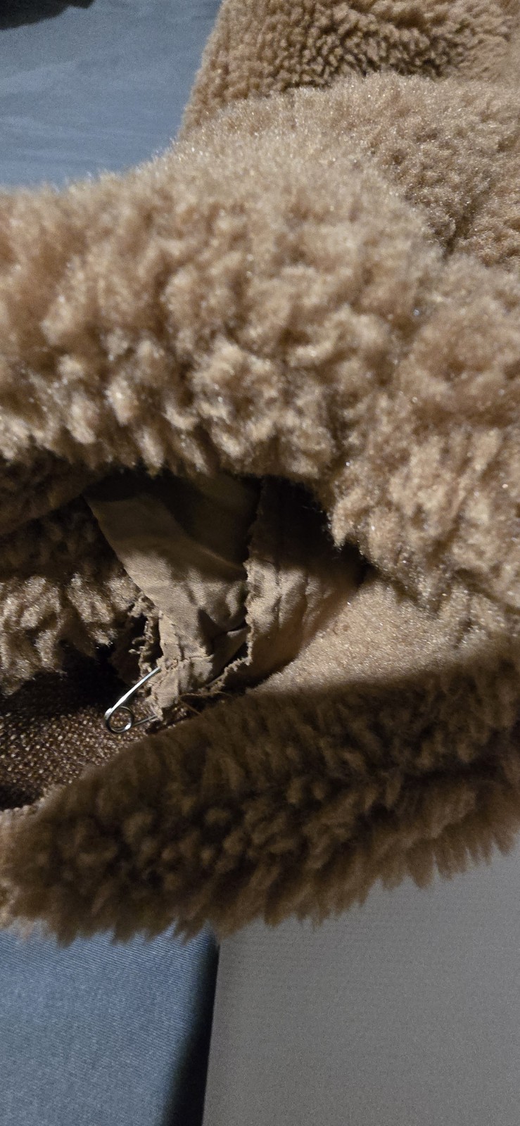 Gap Teddy Coat Brown - image 7