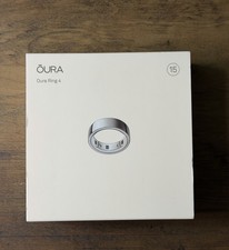 Oura Ring 4 - Smart Activity Tracker - Size 15 - Silver - Brand New