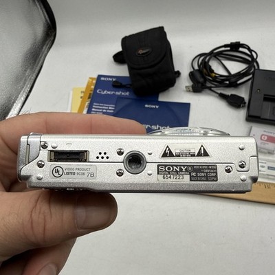 Sony Cyber-shot DSC-W200 12.1MP Digital Silver Camera with