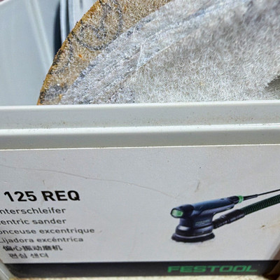 Festool ETS 125 REQ Corded Orbital Sander w/ Festool Systainer Case
