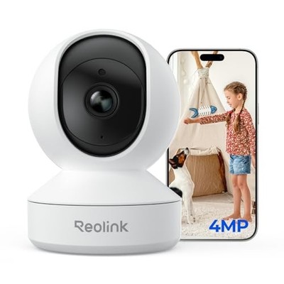 Reolink E1 4MP Indoor Kamera 360 Grad WLAN Auto Tracking Baby Monitor Audio