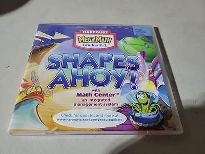 Harcourt Mega Math Shapes Ahoy! CD-ROM Grades K-2 