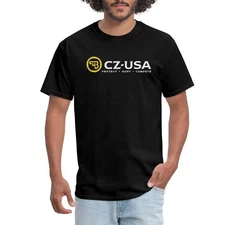 CZ-USA  Protect-Hunt-Compete Men's T-Shirt