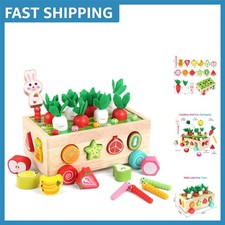 Fun and Colorful Montessori Shape Sorting Toy for 1-3 Olds - Perfect Gift