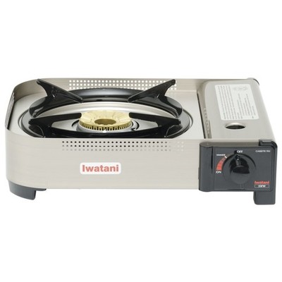 Iwatani 35FW Single-Burner Butane Portable Cooktop Indoor