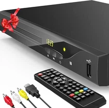 Blu Ray DVD Player, 1080P Home Theater Disc System, Play All DVDs and Region ...