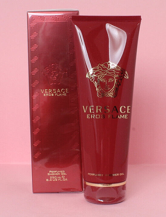 Versace EROS FLAME perfumed Shower Gel = Duschgel 250ml, NEUWARE