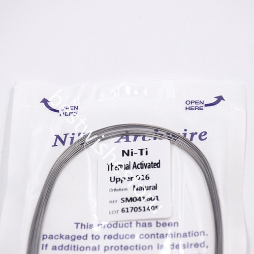 Filo arco tondo NITI termoattivato orto dentale naturale superiore inferiore - Foto 25 di 62