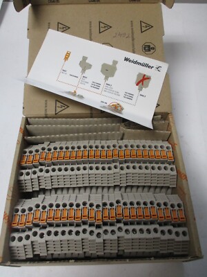 WEIDMULLER 7910180000 WTR4 TERMINAL BLOCK 300V 10A AWG 22 TO 10
