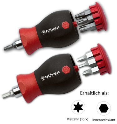 Böker Taschenmesser Werkzeug Toolkit Torx oder Innensechskant Bit Werkzeugset