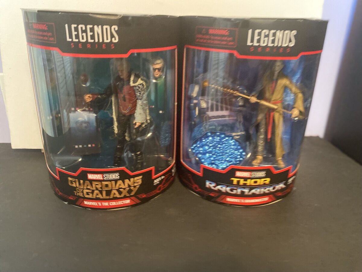  Marvel Studios Legends Series The Collector & Grandmaster SDCC  2019 Exclusive : Toys & Games