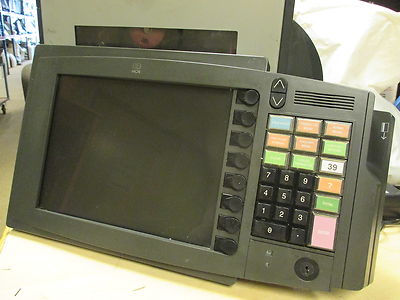 NCR RealPOS Dynakey 5953 5953-9211-9090 POS Terminal 12.1'' 35 Key BLACK + MSR