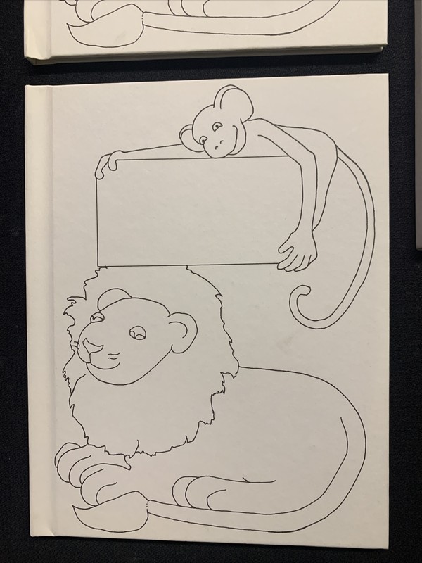 Treetop Publishing Hardcover Blank Bare Books For Toddlers/Children ANIMALS 3