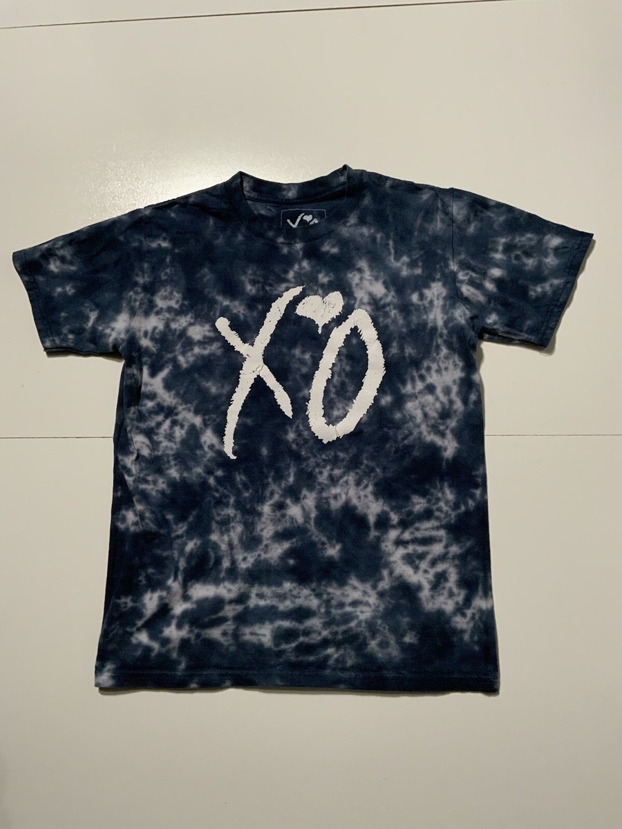 XO The Weeknd Experience Wave TikTok Tie Dye Concert Tour Merch T-Shirt Sz.  M | eBay